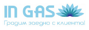 in gas logo
